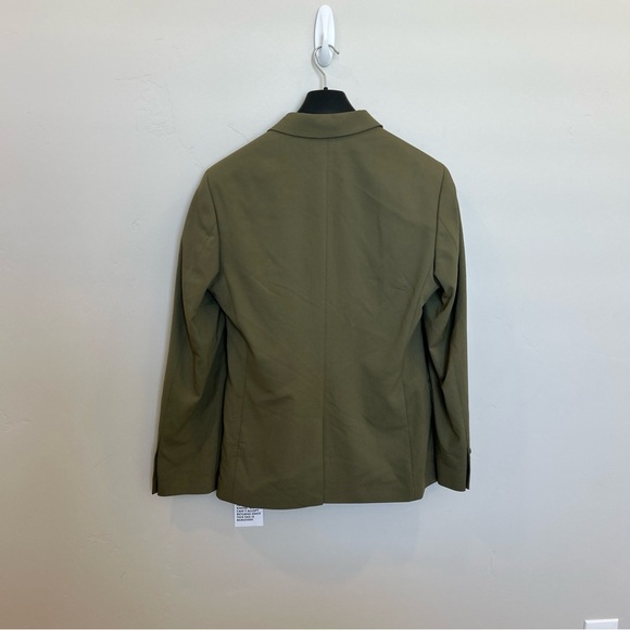 Men’s ASOS DESIGN Slim Suit Jacket, Dark Green, 36” Chest Regular Length - Picture 6 of 8